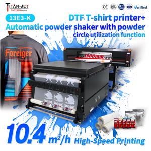 130cm 3 Head DTF T-shirt Printer